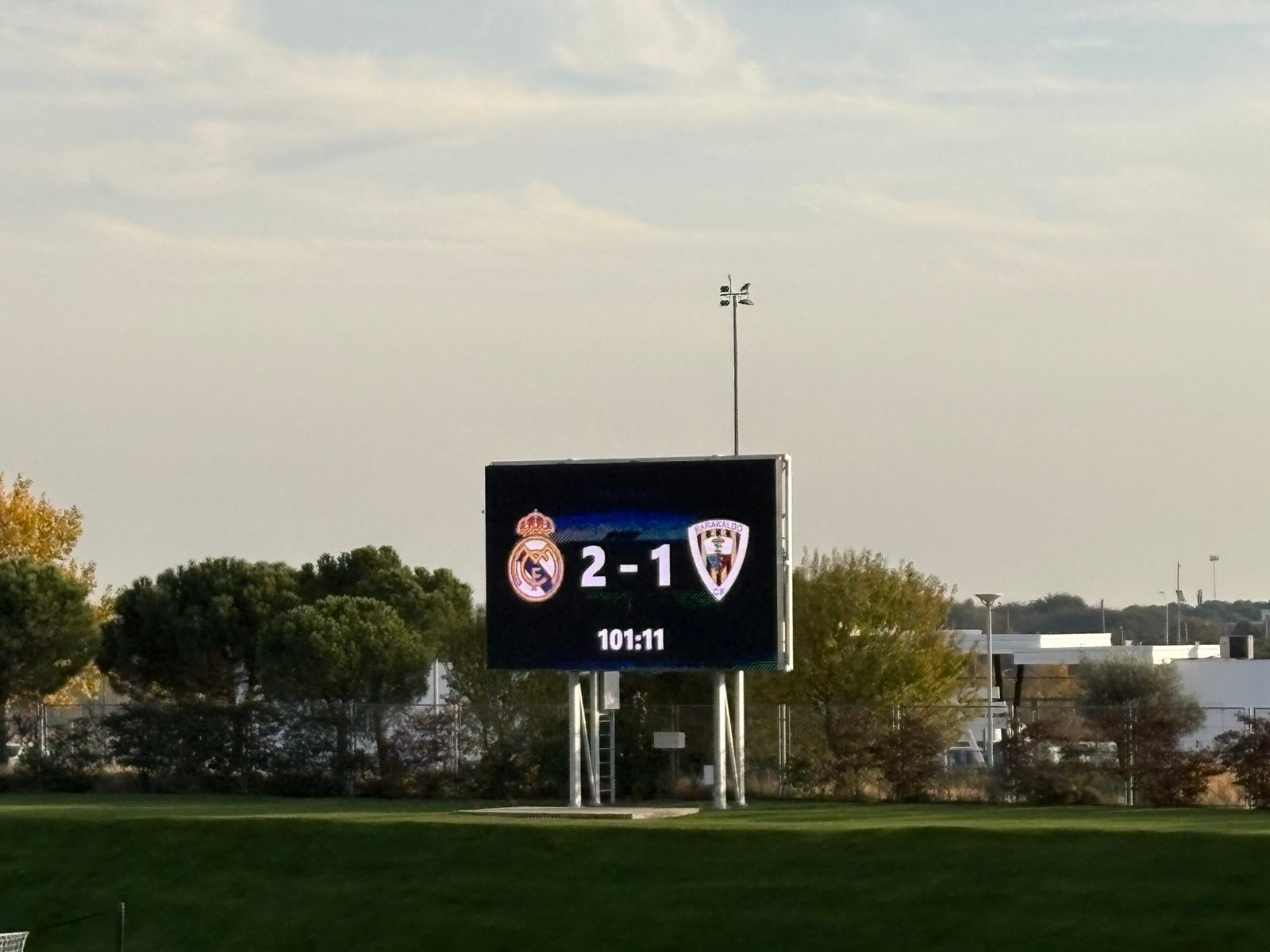 Home win for Real Madrid Castilla